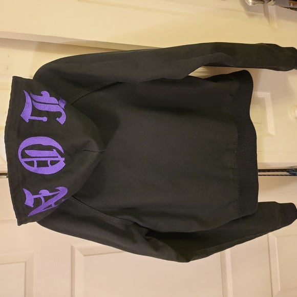 VLONE Black Canvas Hoodie Jacket, Size S - Picture 1 of 14